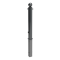 Ornamental bollard | steel tube � 102 mm | removable, with triangular locking mechanismacc. with DIN 3223, self-engaging lockwith hot-dip galvanized ground socket part-no. 470.10 | with 2 eyelets